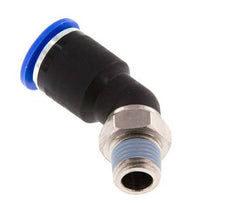 12mm x R1/4'' 45deg Elbow Push-in Fitting with Male Threads Brass/PA 66 NBR [2 Pieces]