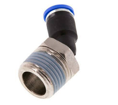 8mm x R1/2'' 45deg Elbow Push-in Fitting with Male Threads Brass/PA 66 NBR [2 Pieces]