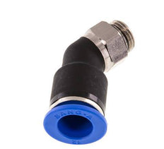 12mm x G1/4'' 45deg Elbow Push-in Fitting with Male Threads Brass/PA 66 NBR [2 Pieces]