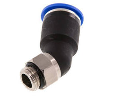 12mm x G1/4'' 45deg Elbow Push-in Fitting with Male Threads Brass/PA 66 NBR [2 Pieces]