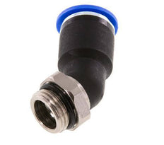 12mm x G3/8'' 45deg Elbow Push-in Fitting with Male Threads Brass/PA 66 NBR [2 Pieces]