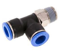 14mm x R1/2'' Right Angle Tee Push-in Fitting with Male Threads Brass/PA 66 NBR Rotatable