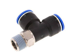 16mm x R1/2'' Right Angle Tee Push-in Fitting with Male Threads Brass/PA 66 NBR Rotatable