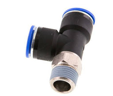 16mm x R1/2'' Right Angle Tee Push-in Fitting with Male Threads Brass/PA 66 NBR Rotatable