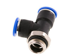 10mm x G3/8'' Right Angle Tee Push-in Fitting with Male Threads Brass/PA 66 NBR Rotatable