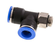 14mm x G3/8'' Right Angle Tee Push-in Fitting with Male Threads Brass/PA 66 NBR Rotatable