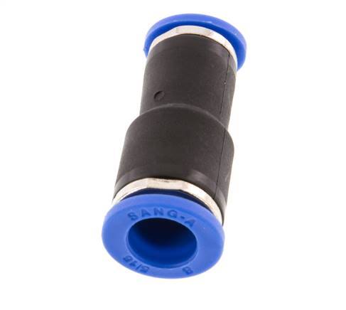 6mm x 8mm Push-in Fitting PA 66 NBR [2 Pieces]