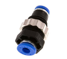 4mm Push-in Fitting PA 66 NBR Bulkhead [2 Pieces]