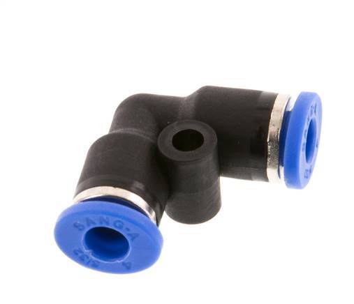 4mm 90deg Elbow Push-in Fitting PA 66 NBR [2 Pieces]