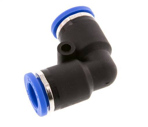 8mm 90deg Elbow Push-in Fitting PA 66 NBR [2 Pieces]