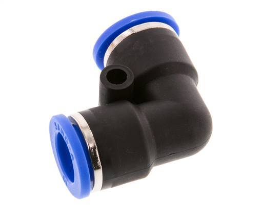10mm 90deg Elbow Push-in Fitting PA 66 NBR [2 Pieces]