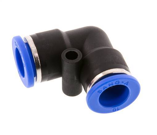 10mm 90deg Elbow Push-in Fitting PA 66 NBR [2 Pieces]