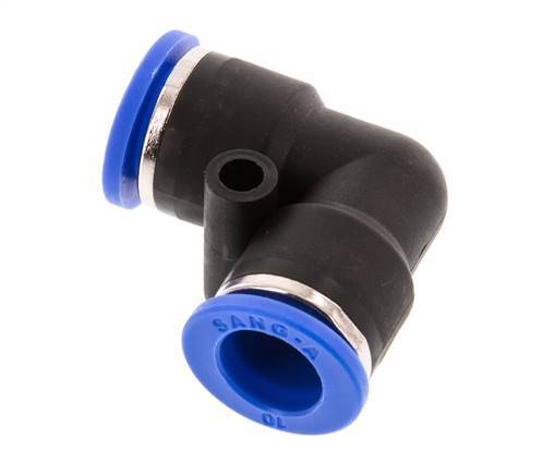 10mm 90deg Elbow Push-in Fitting PA 66 NBR [2 Pieces]