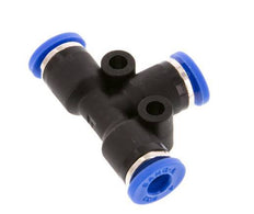4mm Tee Push-in Fitting PA 66 NBR [2 Pieces]