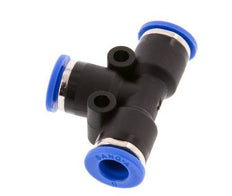 6mm Tee Push-in Fitting PA 66 NBR [2 Pieces]