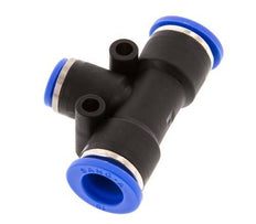 6mm x 10mm Tee Push-in Fitting PA 66 NBR [2 Pieces]