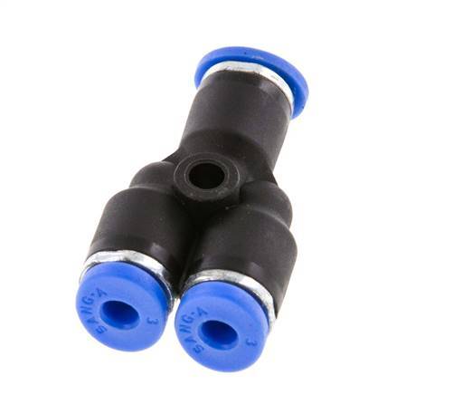 3mm Y Push-in Fitting PA 66 NBR [2 Pieces]