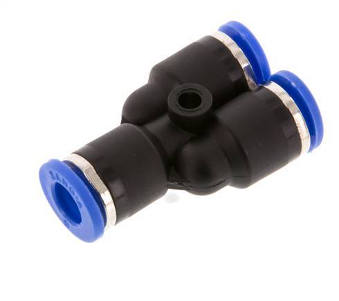 6mm Y Push-in Fitting PA 66 NBR [2 Pieces]