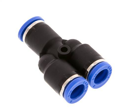 8mm Y Push-in Fitting PA 66 NBR [2 Pieces]