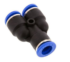 10mm Y Push-in Fitting PA 66 NBR [2 Pieces]
