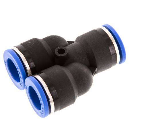 14mm Y Push-in Fitting PA 66 NBR