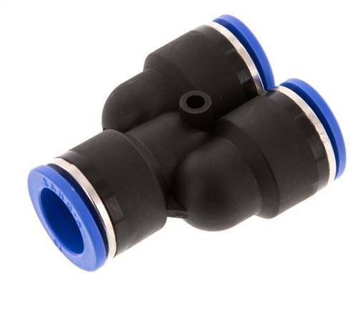 16mm Y Push-in Fitting PA 66 NBR