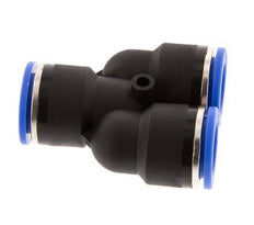 16mm Y Push-in Fitting PA 66 NBR