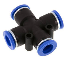 10mm Cross Push-in Fitting PA 66 NBR