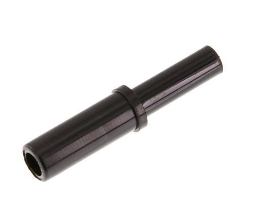 8mm x 6mm Plug-in Connector PA 66 NBR [5 Pieces]