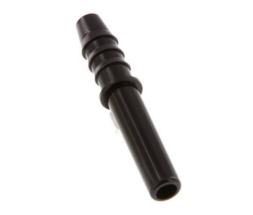 6mm x 5mm Plug-in Fitting with Hose Pillar PA 66 NBR [5 Pieces]