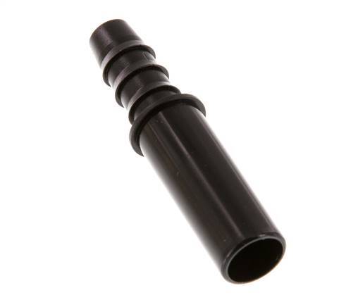 12mm x 8mm Plug-in Fitting with Hose Pillar PA 66 NBR [2 Pieces]
