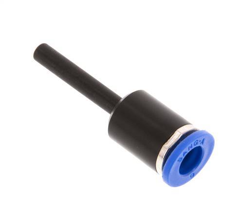 6mm x 4mm Push-in Fitting with Plug-in PA 66 NBR [2 Pieces]
