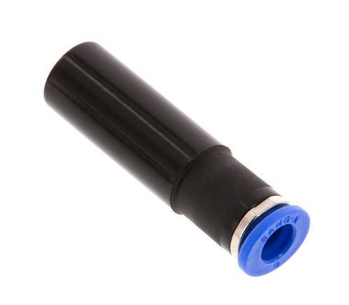 6mm x 12mm Push-in Fitting with Plug-in PA 66 NBR [2 Pieces]