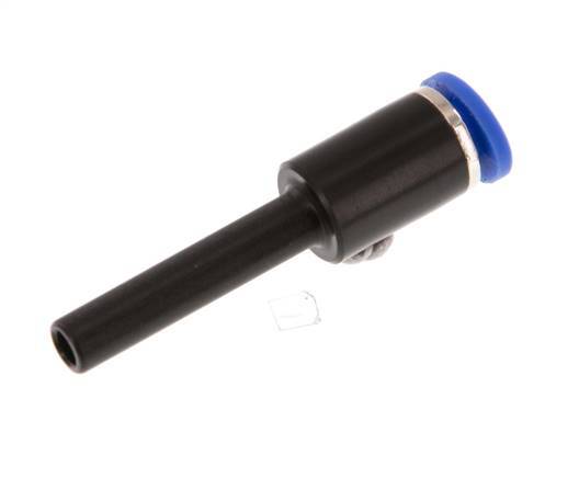 4mm x 3/16'' Push-in Fitting with Plug-in PA 66 NBR [2 Pieces]