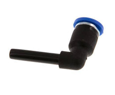 4mm x 4mm 90deg Elbow Push-in Fitting with Plug-in PA 66 NBR [2 Pieces]