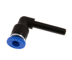 4mm x 4mm 90deg Elbow Push-in Fitting with Plug-in PA 66 NBR [2 Pieces]