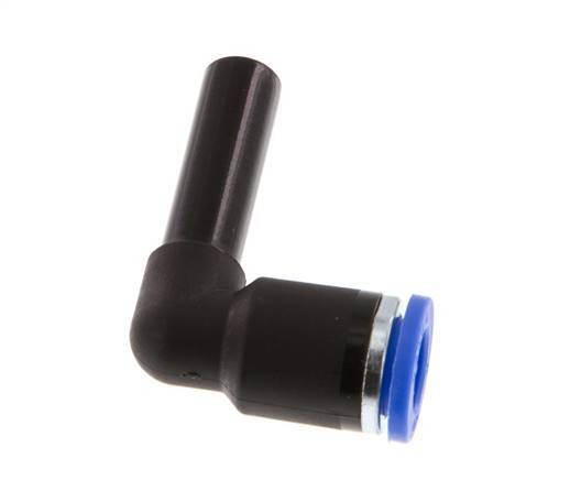 8mm x 8mm 90deg Elbow Push-in Fitting with Plug-in PA 66 NBR [2 Pieces]
