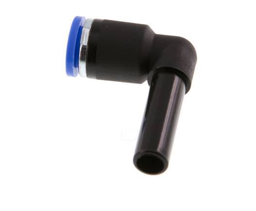 8mm x 8mm 90deg Elbow Push-in Fitting with Plug-in PA 66 NBR [2 Pieces]