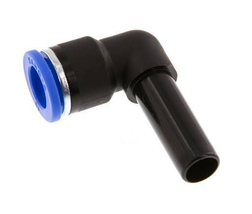 10mm x 10mm 90deg Elbow Push-in Fitting with Plug-in PA 66 NBR [2 Pieces]