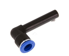 10mm x 10mm 90deg Elbow Push-in Fitting with Plug-in PA 66 NBR Long Sleeve [2 Pieces]
