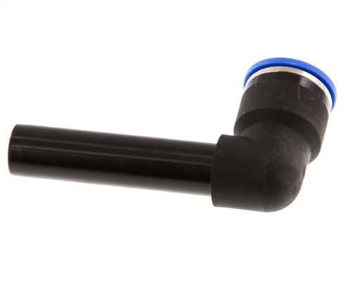 14mm x 14mm 90deg Elbow Push-in Fitting with Plug-in PA 66 NBR Long Sleeve