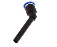 6mm x 6mm 45deg Elbow Push-in Fitting with Plug-in PA 66 NBR Long Sleeve [2 Pieces]