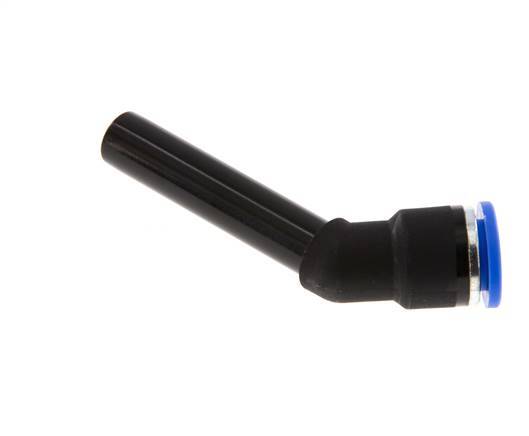 10mm x 10mm 45deg Elbow Push-in Fitting with Plug-in PA 66 NBR Long Sleeve [2 Pieces]