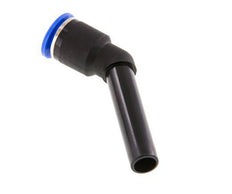 12mm x 12mm 45deg Elbow Push-in Fitting with Plug-in PA 66 NBR Long Sleeve [2 Pieces]