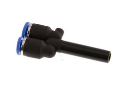 4mm x 6mm Y Push-in Fitting with Plug-in PA 66 NBR [2 Pieces]