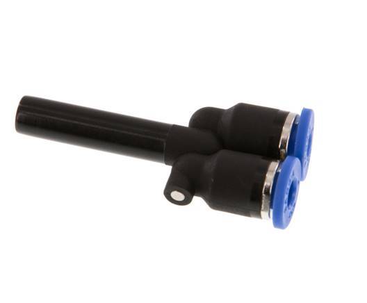 4mm x 6mm Y Push-in Fitting with Plug-in PA 66 NBR [2 Pieces]