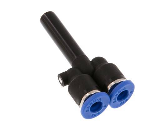 4mm x 6mm Y Push-in Fitting with Plug-in PA 66 NBR [2 Pieces]