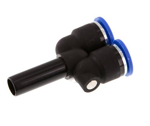 10mm x 10mm Y Push-in Fitting with Plug-in PA 66 NBR