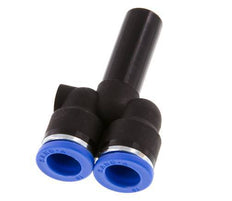 10mm x 12mm Y Push-in Fitting with Plug-in PA 66 NBR