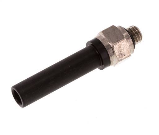 6mm x M 5 Plug-in Fitting with Male Threads Brass/PA 66 NBR [5 Pieces]